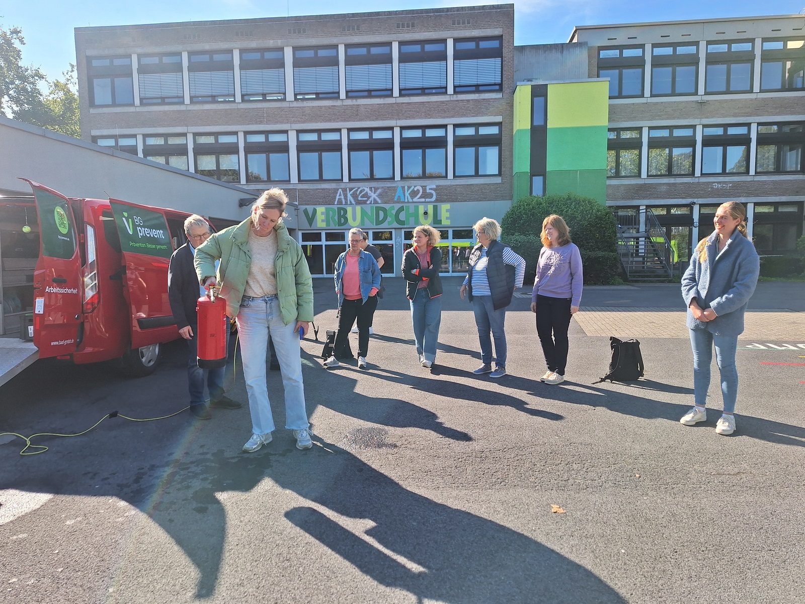 Brandschutz und Feuer löschen